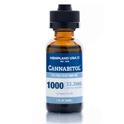 CANNABITOL THC Free Hemp CBD Oil